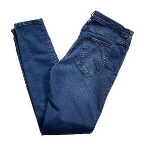 Gap Womens Modern Skinny Dark Wash Denim Jeans Size 6 u